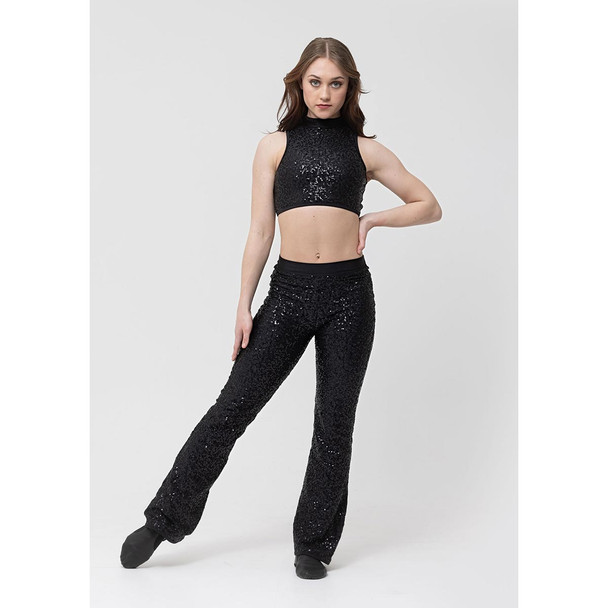 Studio 7 Dancewear Sequin Stage Performance Pants Adult Size