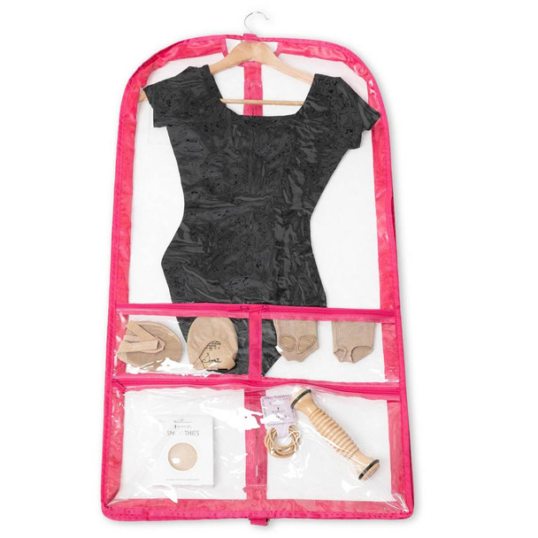 Capezio On The Go Clear Dancers Pocket Garment Dancewear Bag