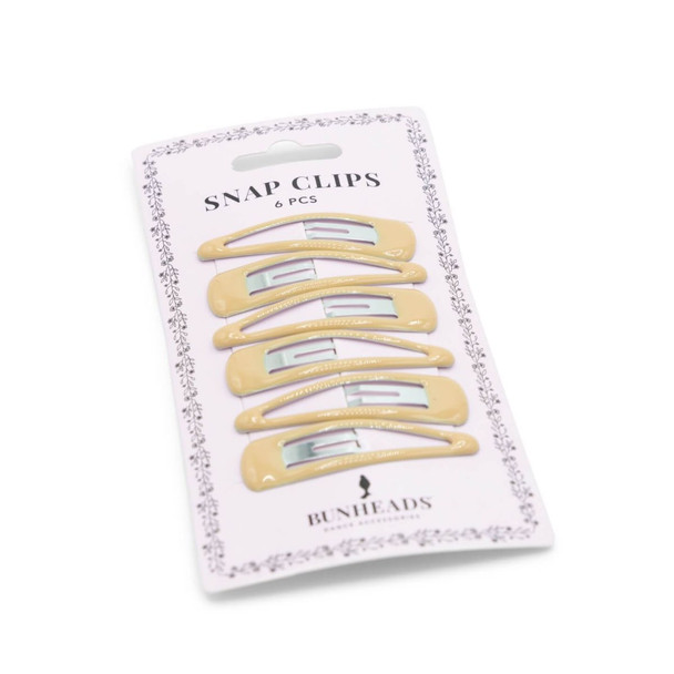 Bunheads Snap Clips Durable Metal Dance Hair Accessory in Blonde