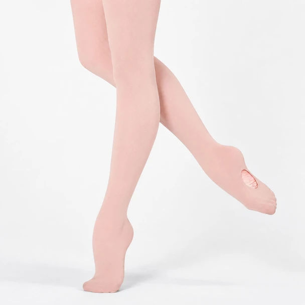 Dance Direct Convertible Ballet Tights in Theatrical Pink