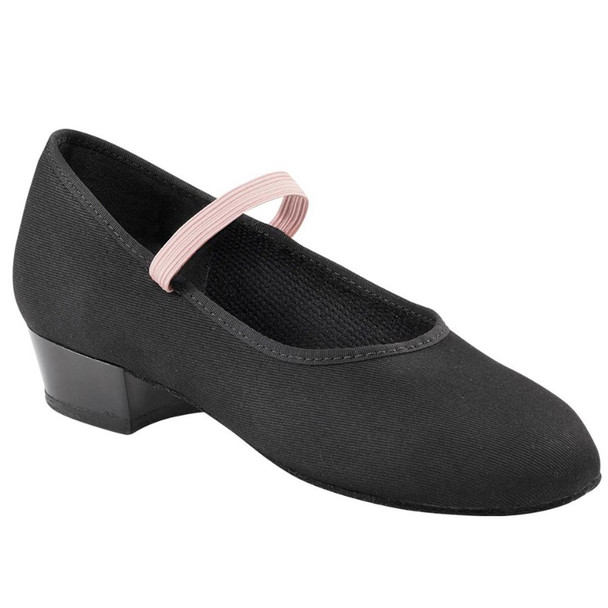 Capezio Canvas Academy Character Shoes Flat ½" Heel Adults