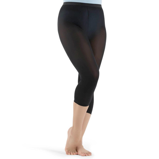 Capezio Women's Ultra Shimmery Tight,Black,Small at  Women's Clothing  store