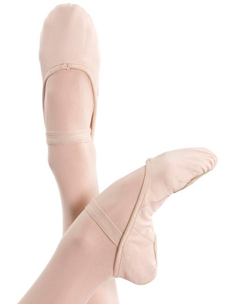 ENERGETIKS Canvas Ballet Shoe - Split Sole BSA04 Pink