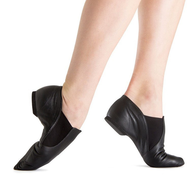 Elastaboot Women's Black Jazz Shoes