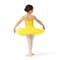 Studio 7 Dancewear 4 Layer Ballet Tutu Dress for children in yellow, back view