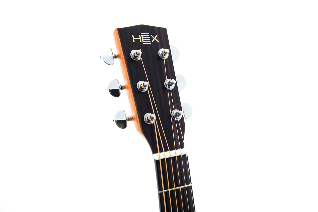 Hex F300CE M NATURAL Acoustic Guitar w/Fishman Isys+ - SV Guitars