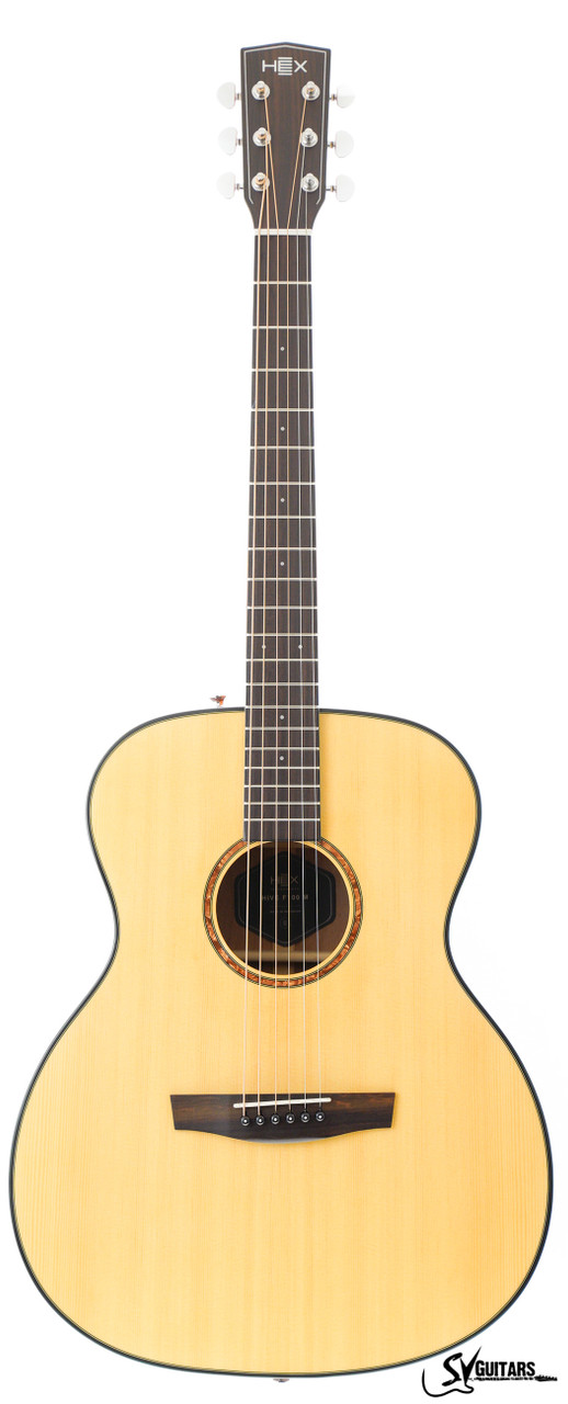 Hex F100 M NATURAL Acoustic Guitar - SV Guitars