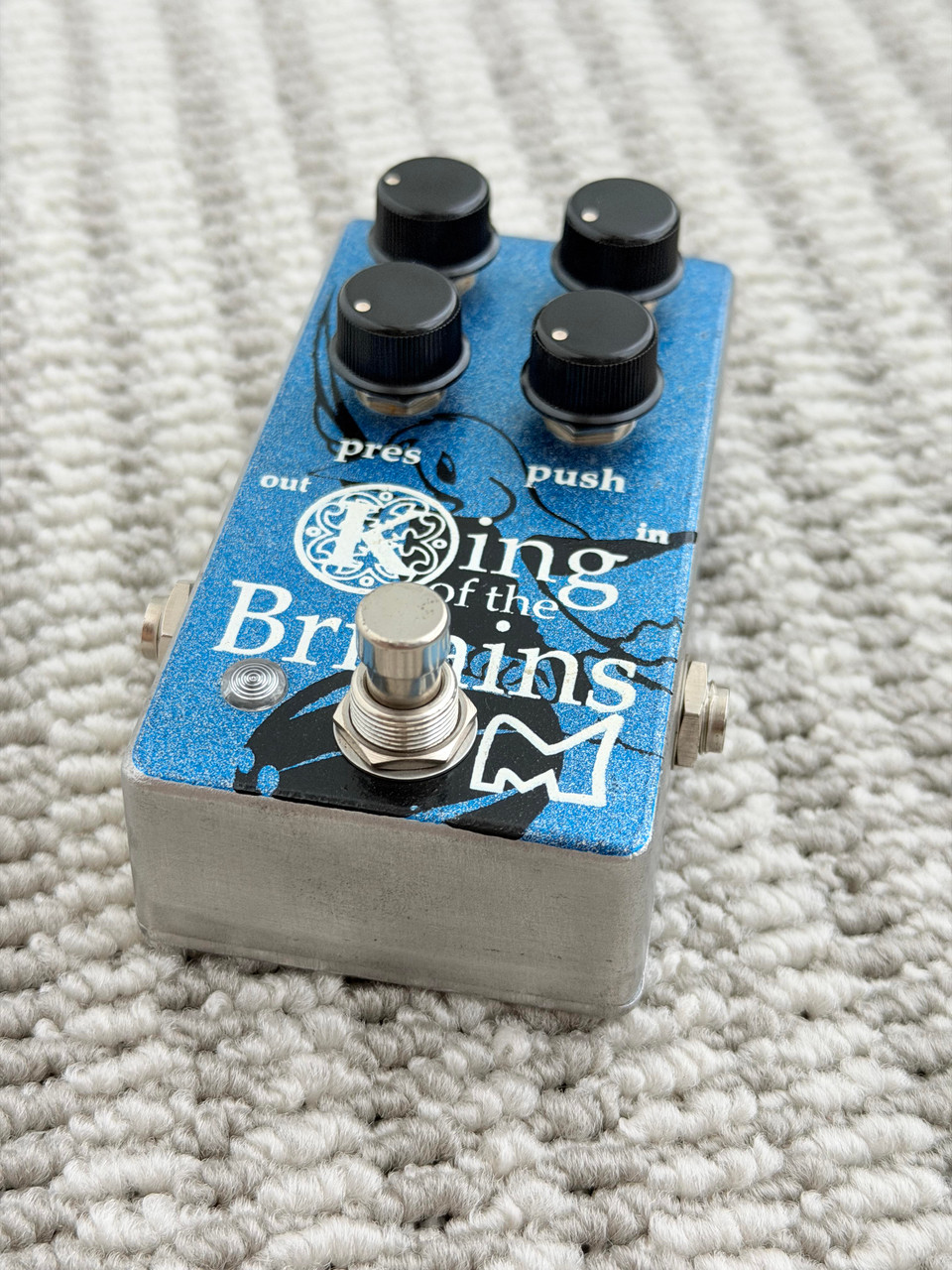 ギター Menatone King of the Britains 2011 Plexi Menatone King of The Britains Guitar Effect Pedal - SV Guitars