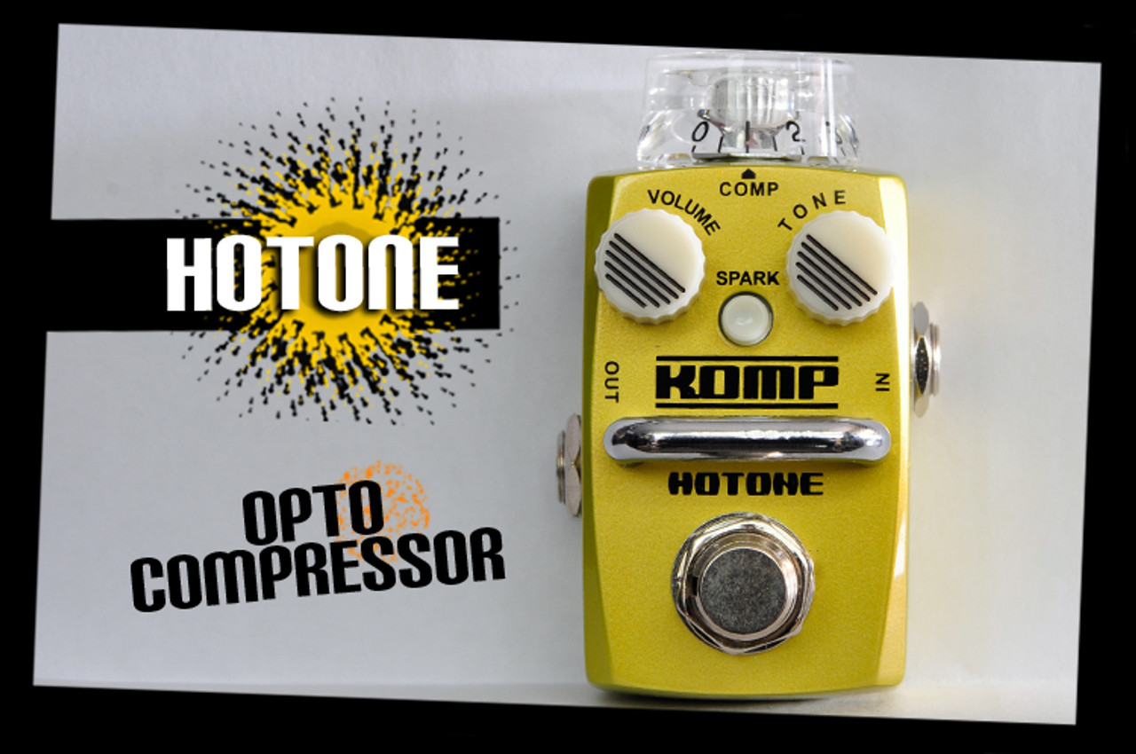 Hotone Skyline Series KOMP Analog Compressor Guitar Effects Pedal