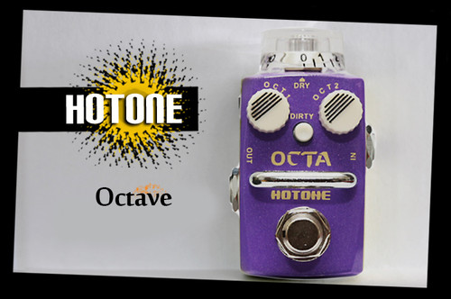 Hotone Skyline Series OCTA Octave Guitar Effects Pedal 