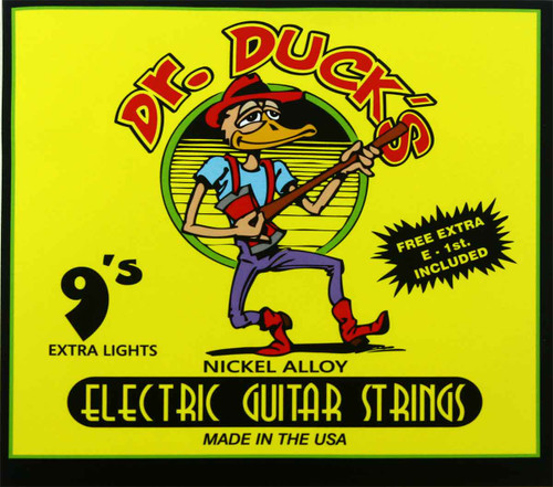 Dr. Duck's Extra-Light Electric Guitar Strings .009-.042