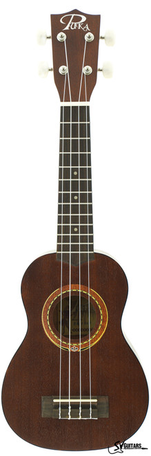 Puka PK-PES (D) Peace DARK Rosette Soprano Ukulele