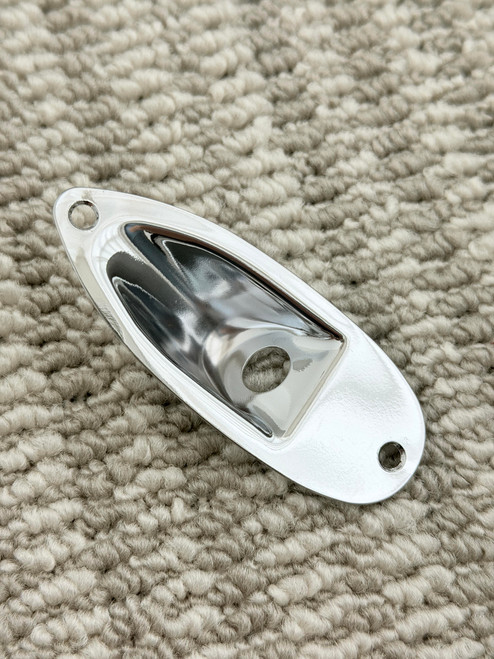 Tone Drive Stratocaster Jack Plate - Chrome