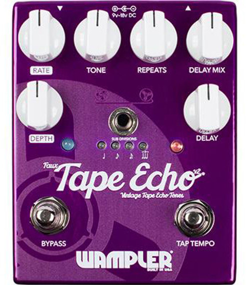 Wampler ワンプラー　Faux Analog Echo Delay Wampler Pedals Faux Analog Echo - Delay - Vintage King