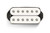 Bare Knuckle 6 ST Warpig NECK Open White - Nickel Screw