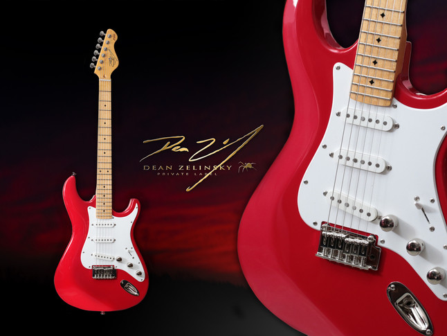 Dean Zelinsky Private Label - Tagliare Limited Z Crimson Red - SV Guitars