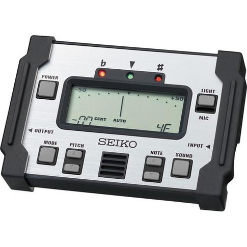 Seiko SAT800 Durable Heavy Duty Chromatic Instrument Tuner - SV Guitars