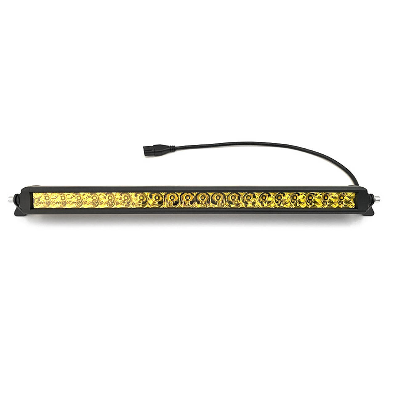 SKYWORLD LED Light Bar%cerca%22 inch 270 W 3列7 D黄色琥珀色