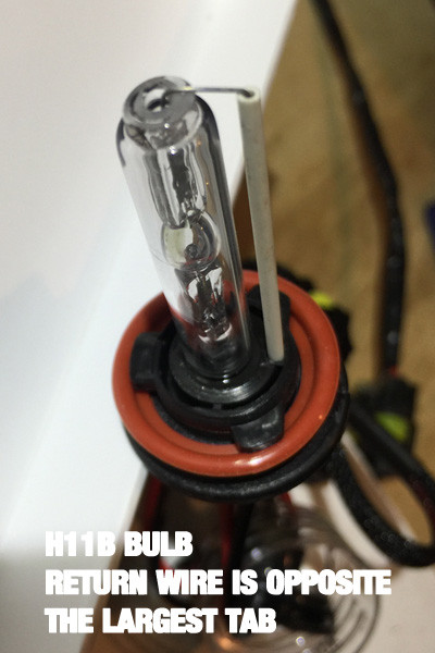 H11B (H8/H9) HID 35W 2 bulbs HID Vision Canada LED & HID Lights