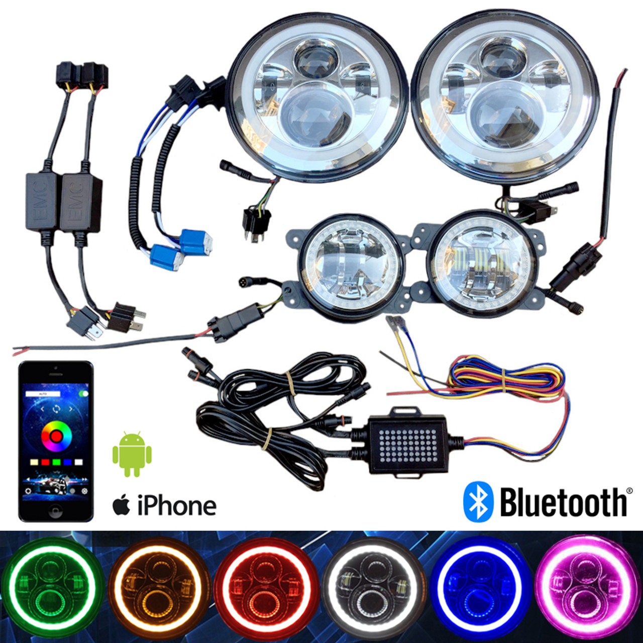 Bluetooth RGBW Multicolor 7