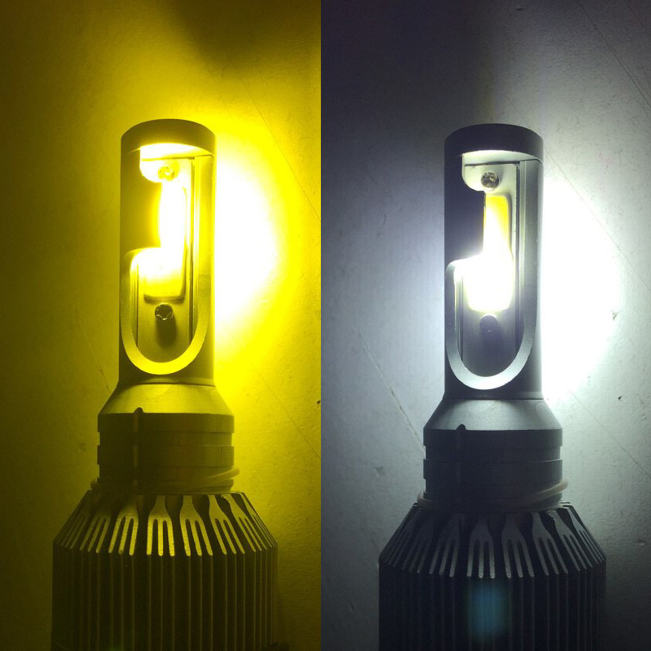 h4 h l c6 7600lm cob led kit cooling fan internal led driver hid vision canada led hid lights bar bulb kits
