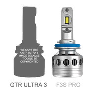 GTR Ultra 3 vs F3S Pro. Which is brighter? 