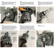 LED Bulb Alignment Instructions for LED bulbs with set screws.