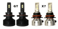 Holy cow! Check out these two super bright LED headlight kits. Both kits are brighter than 55W HID's.