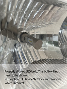 Bulb Alignment Instructions for LED Bulbs without Set Screws