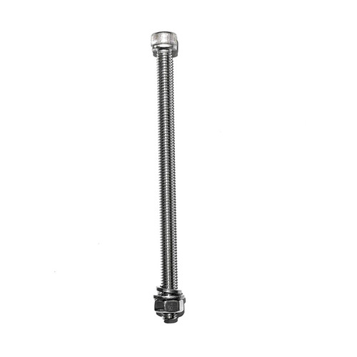 M6x100 304 stainless steel knurled hex socket head bolt nut with washers