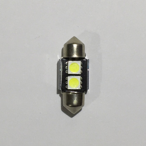 30mm 12818, DE3021, DE3022, DE3175 Canbus Dome Light LED bulb (S85-2) - top view