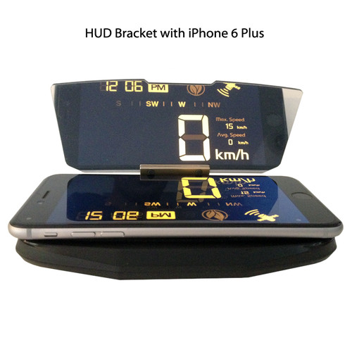 HUD Bracket with iPhone 6 Plus