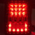 JEEP Wrangler JK 2007+ DOT EMC CANBUS LED Tail Light Set - brake lights