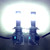 H7 55W 2-sided M3 LED Headlight kit - turned on