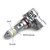 9005 (HB3) ATK Tri-Color W/Y/B 60W 6000lm LED fog light bulb - colors