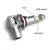 9005 (HB3) ATK Tri-Color W/LG/B 60W 6000lm LED fog light bulb - colors