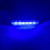 6pc BLUE LED Emergency Warning Lamp - non-strobe - on - top