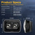 5x7 110W 15400lm LED Projector Headlight Set - ad 3