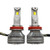 H11 (H8/H9) A7S 150W 15000lm Mutli-color App Controlled LED bulbs