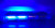 21.5" Amber/Blue Rooftop Emergency Strobe LED Light Bar with 16 strobe effects - blue on
