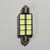 42mm 8pc 5050SMD Canbus Dome Light LED bulb - top view