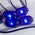 4pc Bluetooth LED Rock Lights - Blue color selected from app