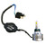 M3 Plus 3-sided Motorbike LED Headlight Bulb with fan and external LED driver and an H4 power connector