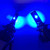 H11 (H8/H9) RGB-X 60W CANBUS 6000lm RGB BLUETOOTH LED kit with STROBE Function - blue