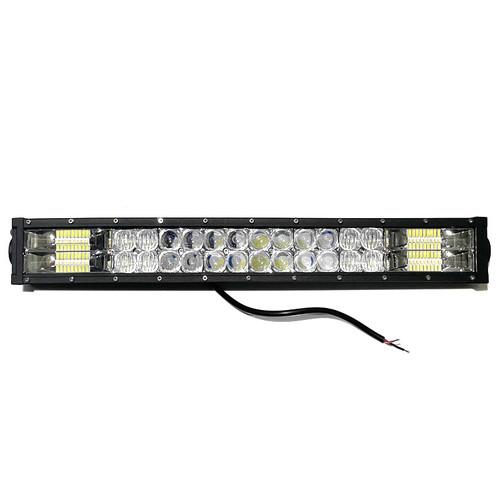 22" OSRAM CURVED 14200lm 5D Combo Beam Side Mount LED Light Bar HID