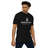 Men’s premium heavyweight tee - White Logo
