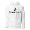 SmōkHaus Unisex Hoodie Black Logo - High-quality fabric and fit