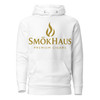 SmōkHaus Unisex Hoodie Gold Logo - Perfect blend of style and comfort