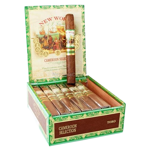 New World Cameroon by AJ Fernandez - Cameroon wrapped cigar showcasing smooth flavor | SmōkHaus Cigars
