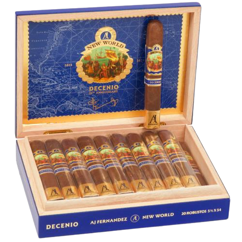 New World Decenio by AJ Fernandez - Premium Cigar with dark Mexican San Andres Maduro wrapper | SmōkHaus Cigars